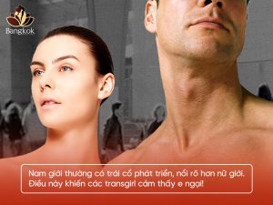 Thủ thuật cắt trái cổ tại Bangkok mang lại nét đẹp nữ tính cho transgirl